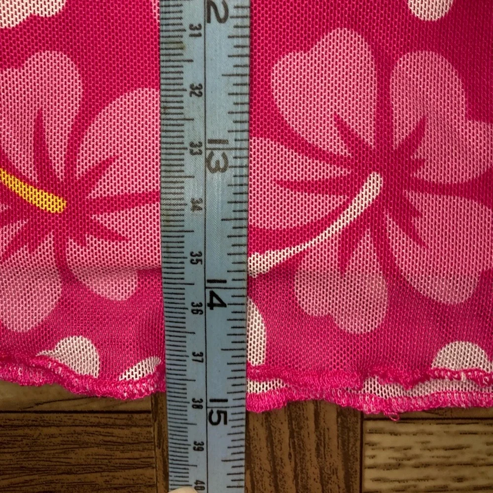 Hawaiian floral mini skirt - Picture 6 of 6